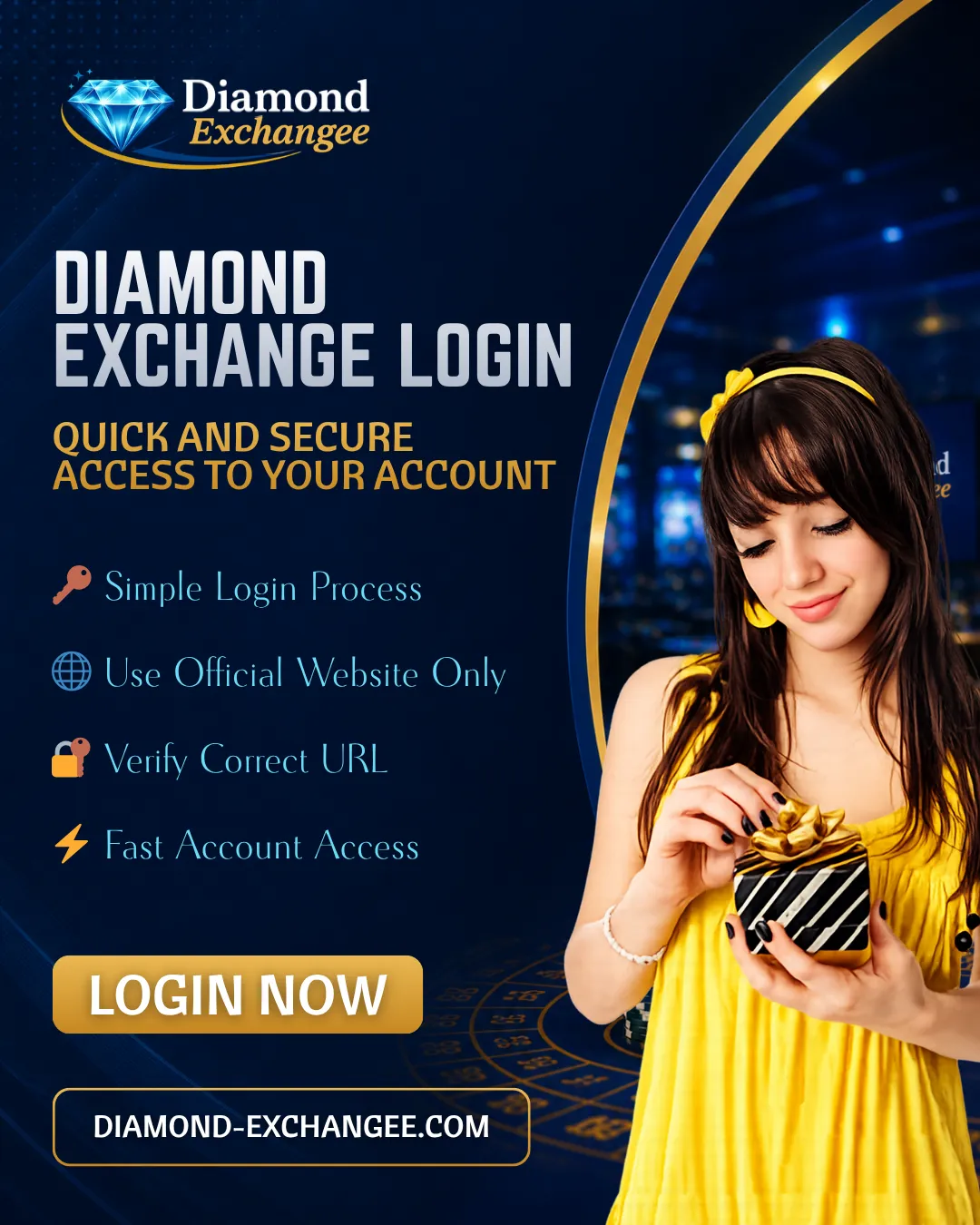 DiamondExchange99 Login Process